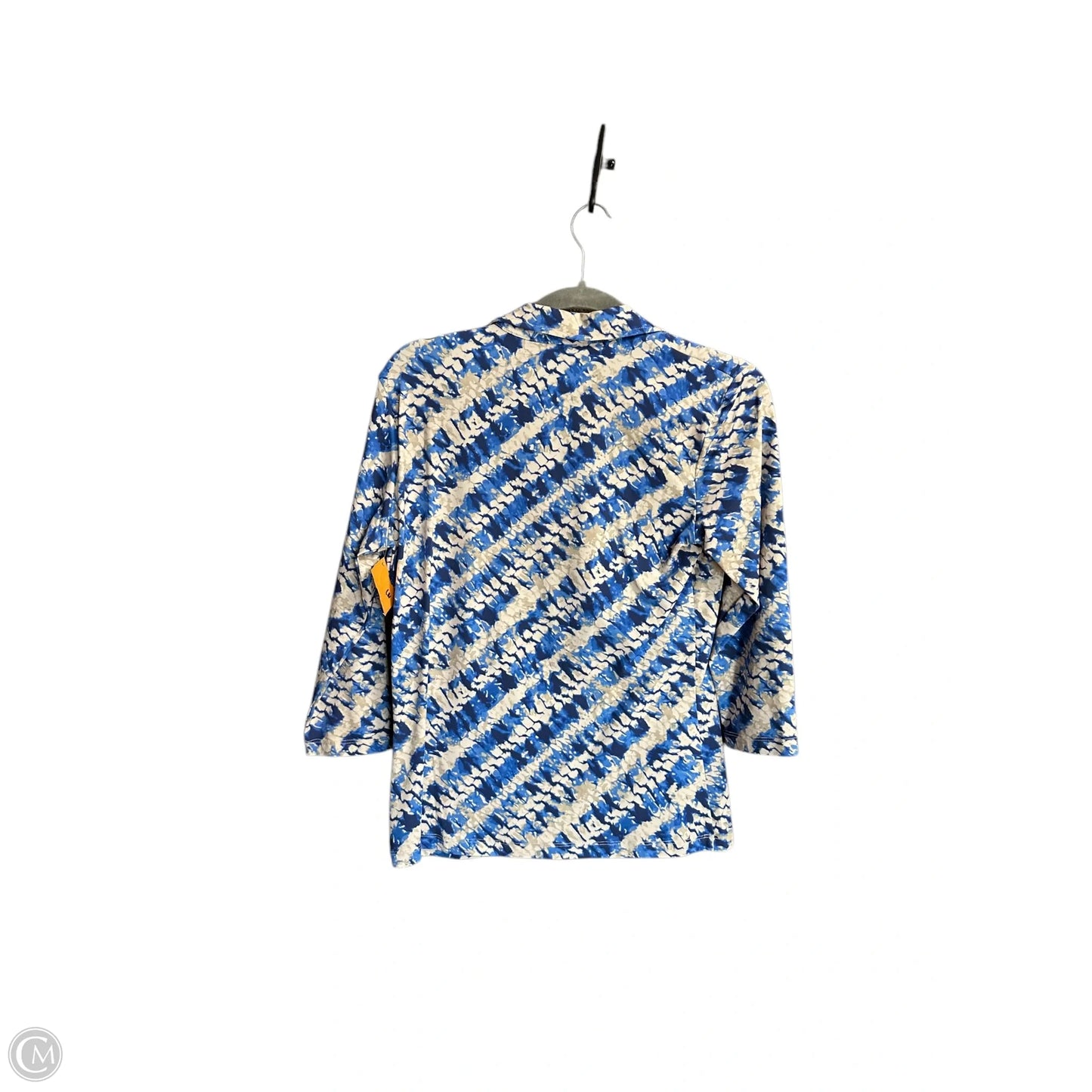 Top 3/4 Sleeve By J Mclaughlin In Blue, Size: S