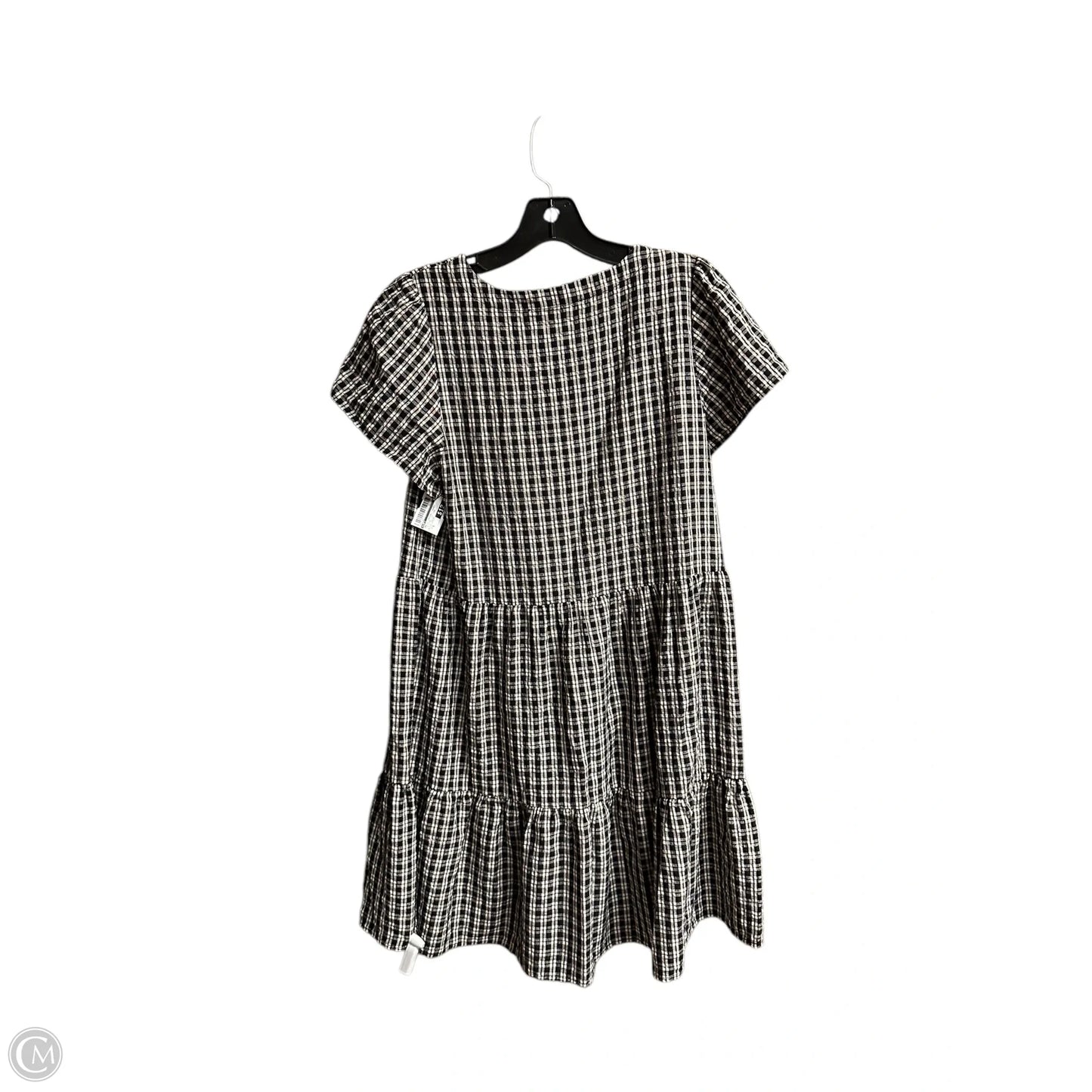 Dress Casual Short By Loft In Checkered Pattern, Size: S