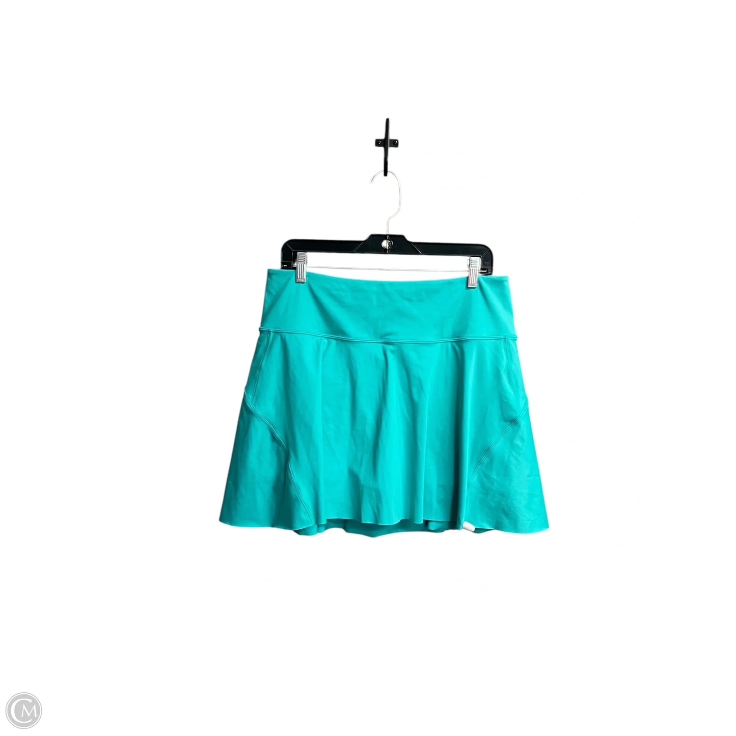 Athletic Skort By Athleta In Teal, Size: L