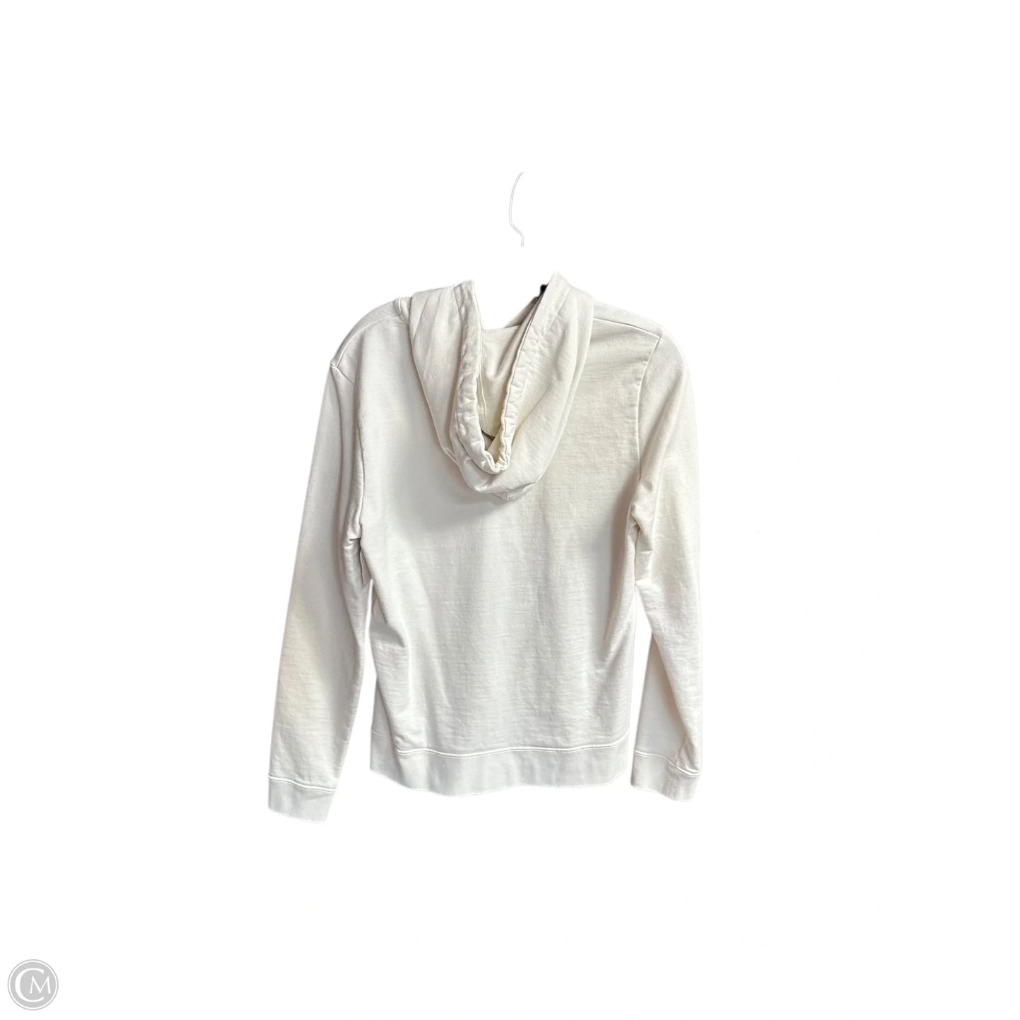 Sweatshirt Designer By Tory Burch In Ivory, Size: L