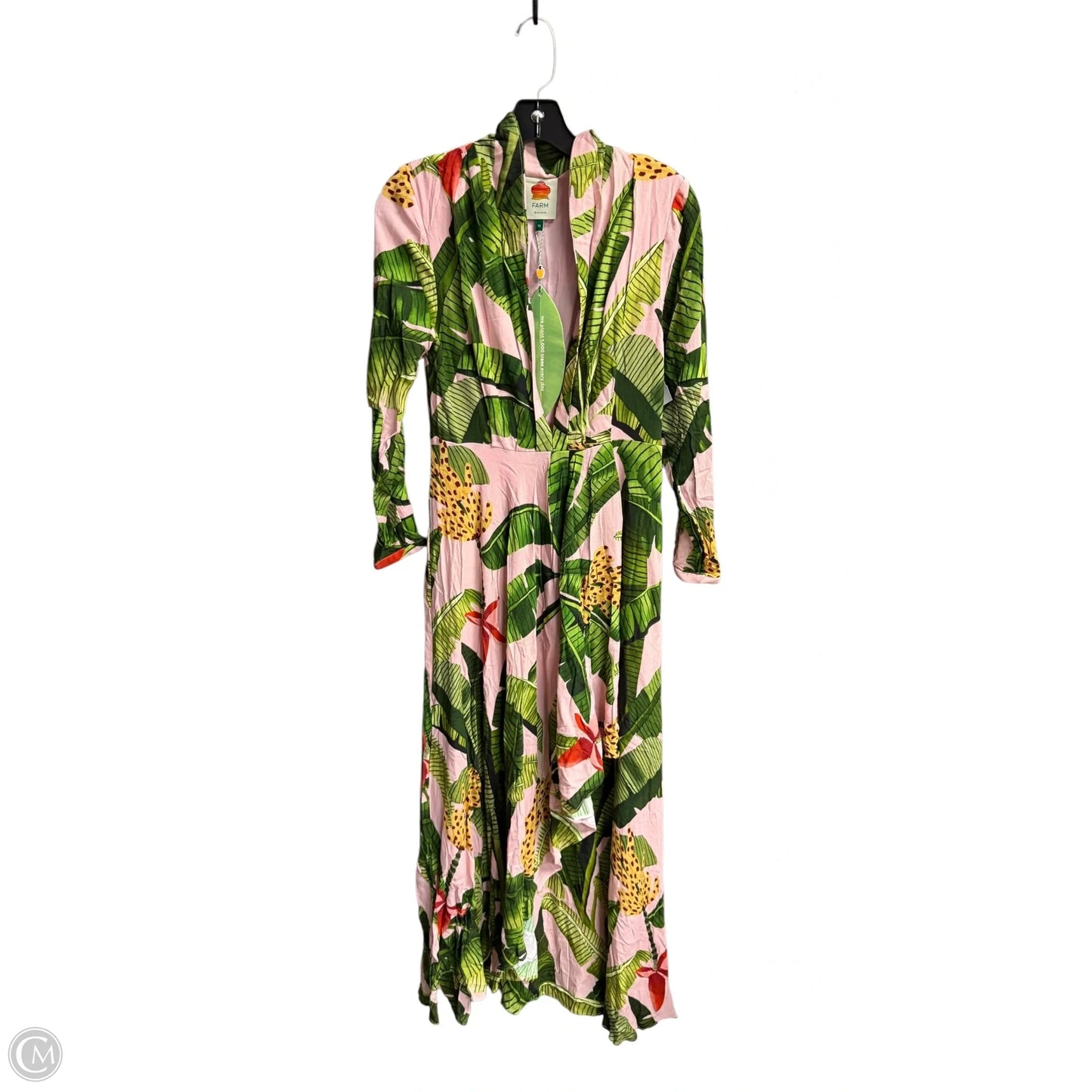 Dress Casual Maxi By Farm Rio In Multi-colored, Size: Xs