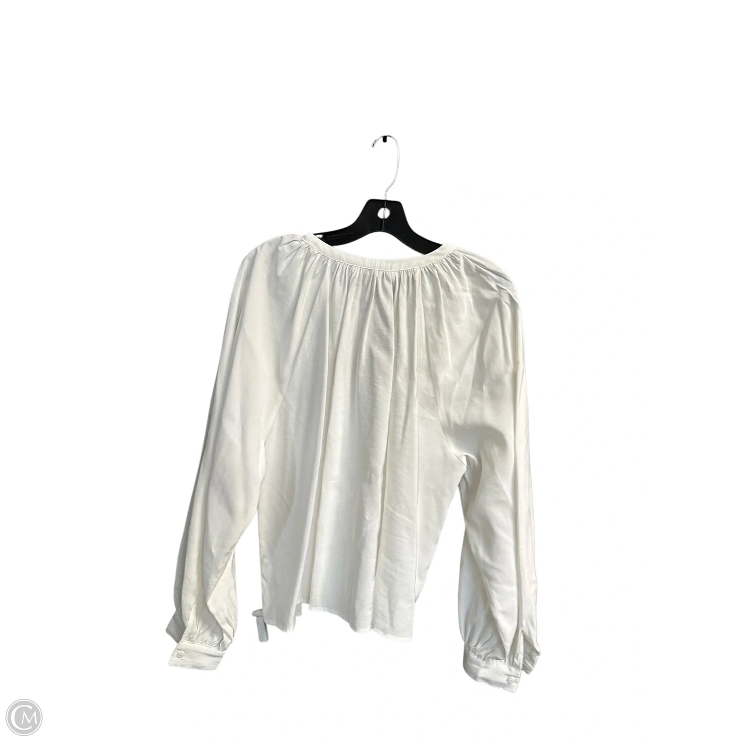 Top Long Sleeve By English Factory In White, Size: S