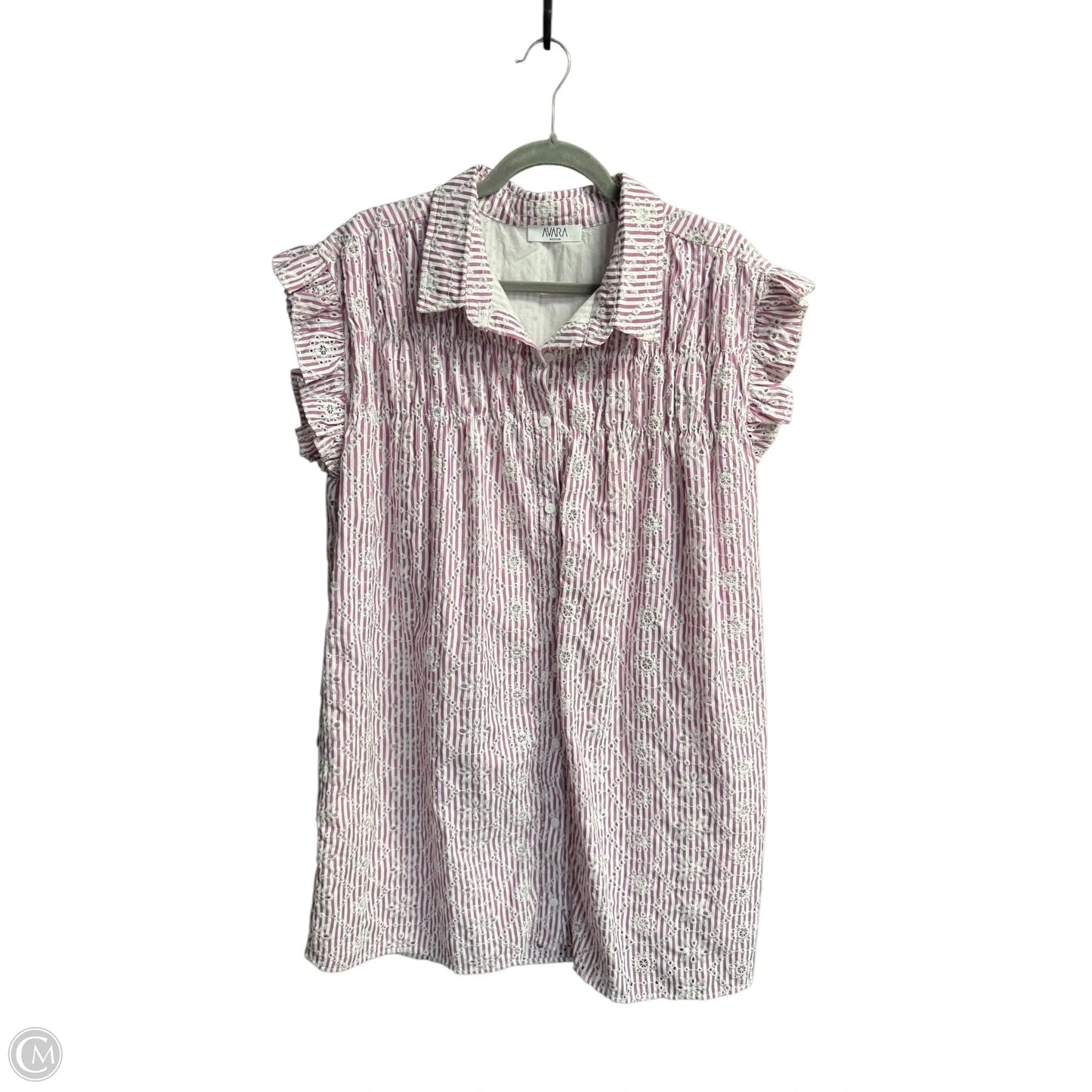 Dress Casual Short By Clothes Mentor In Striped Pattern, Size: M