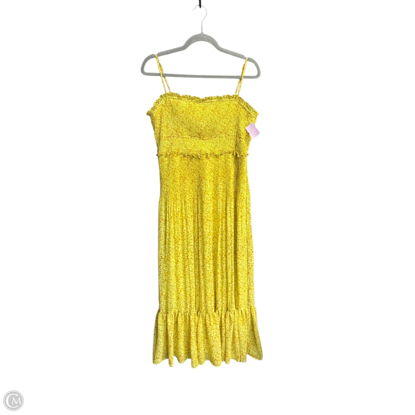 Dress Casual Maxi By Clothes Mentor In Yellow, Size: M