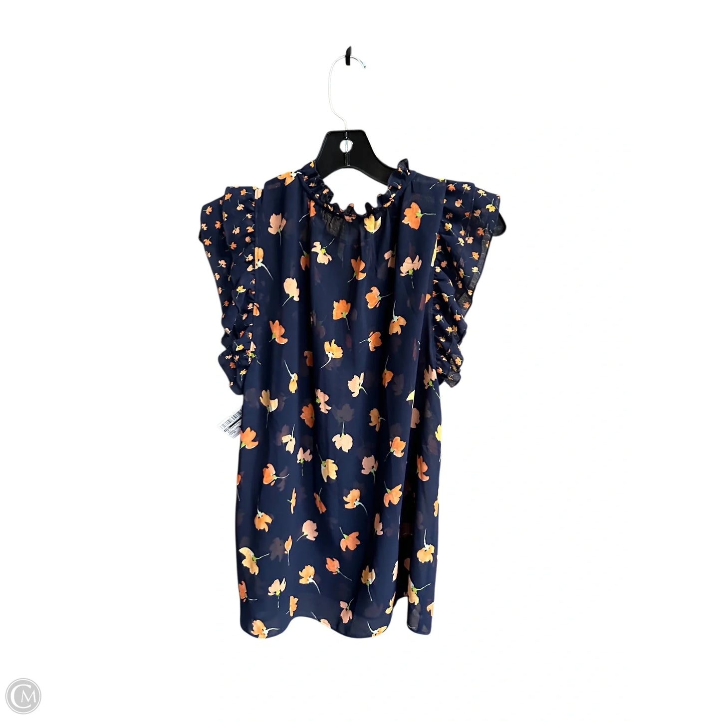 Top Sleeveless By Cabi In Navy, Size: Xs
