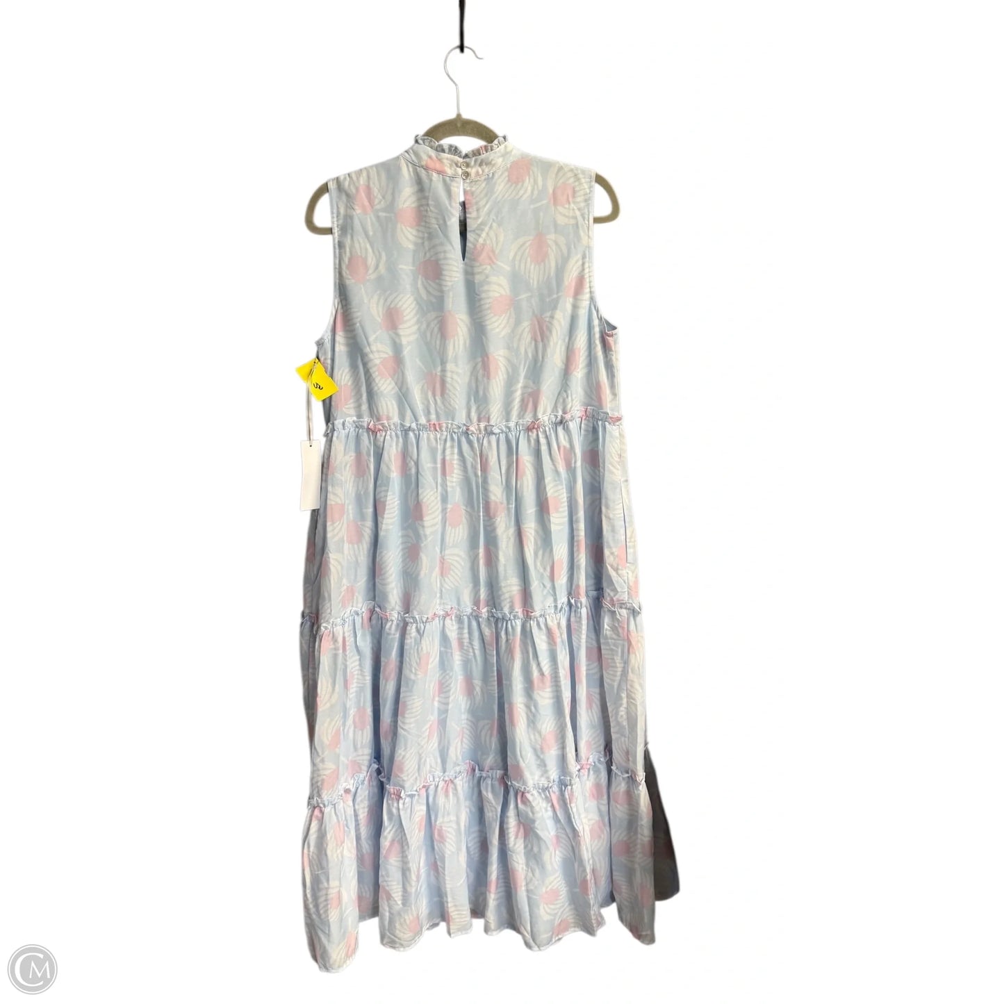 Dress Casual Maxi By J.marie In Blue & Pink, Size: M