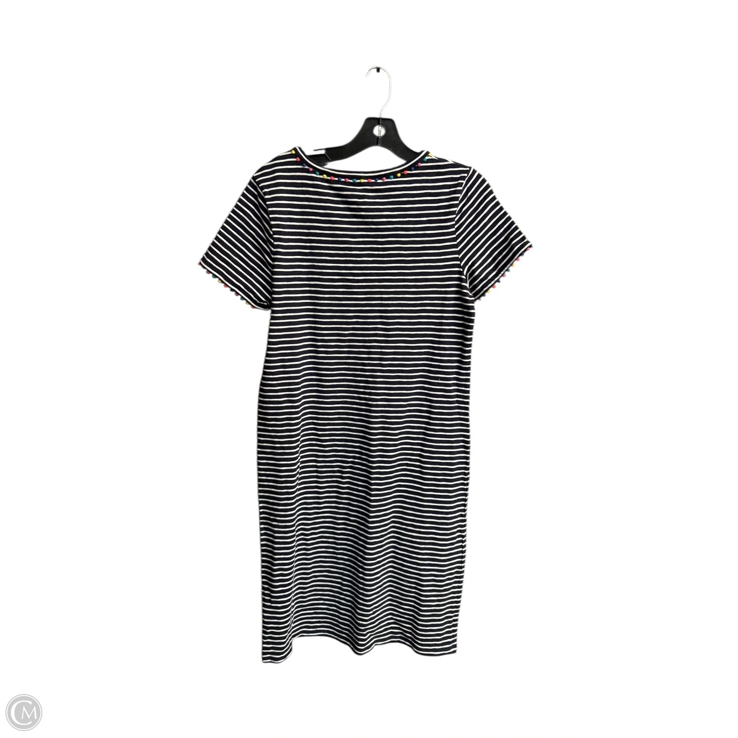Dress Casual Midi By Boden In Striped Pattern, Size: S