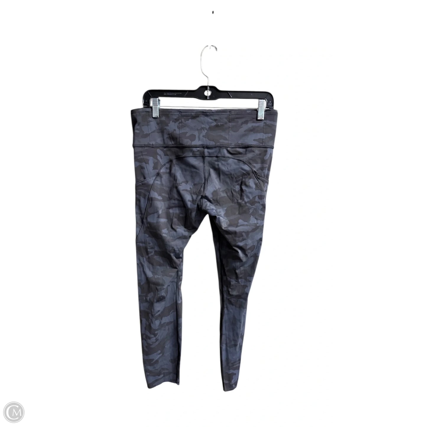 Athletic Leggings By Lululemon In Camouflage Print, Size: 12