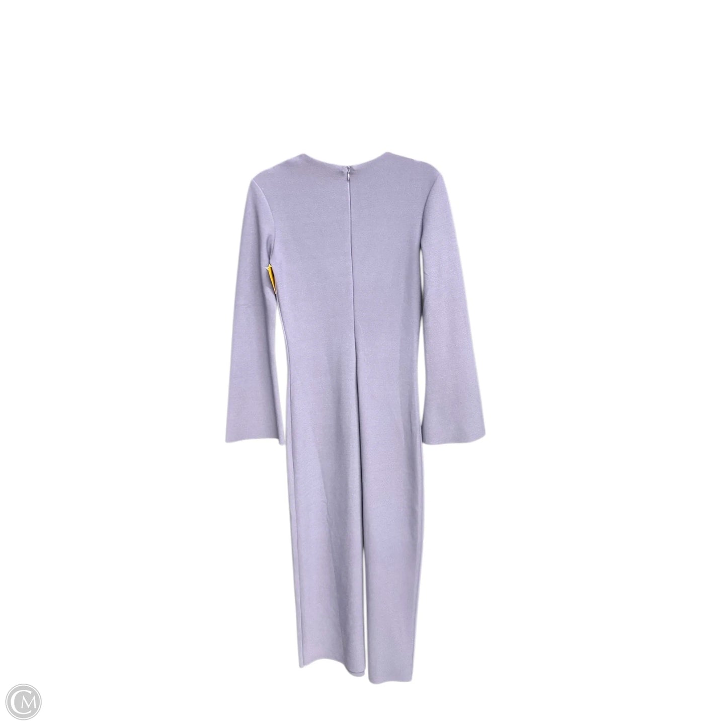 Dress Casual Midi By Zara In Purple, Size: S