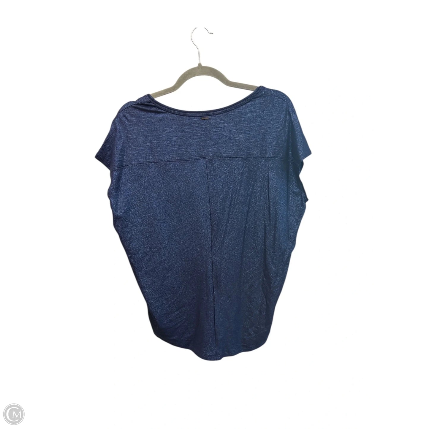 Top Short Sleeve Basic By White House Black Market In Blue, Size: Xs