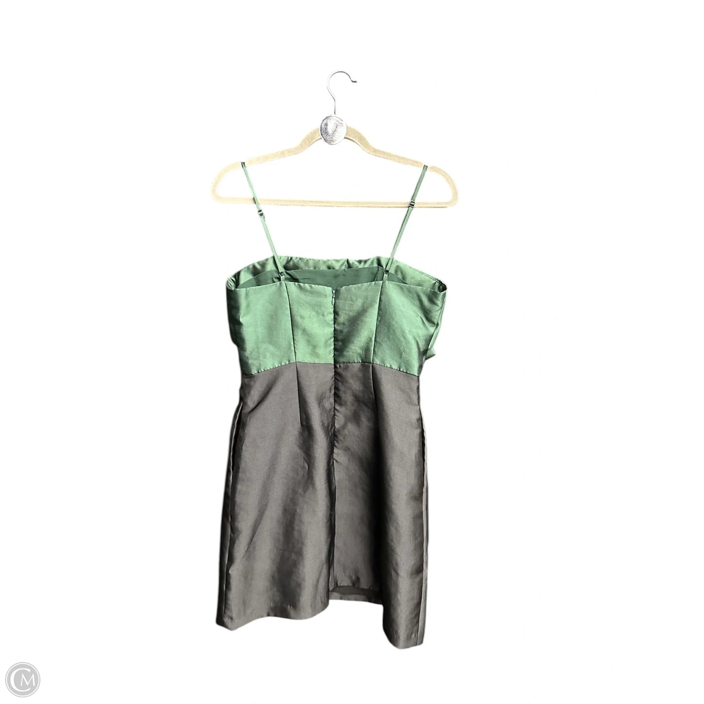 Dress Party Short By Clothes Mentor In Black & Green, Size: S