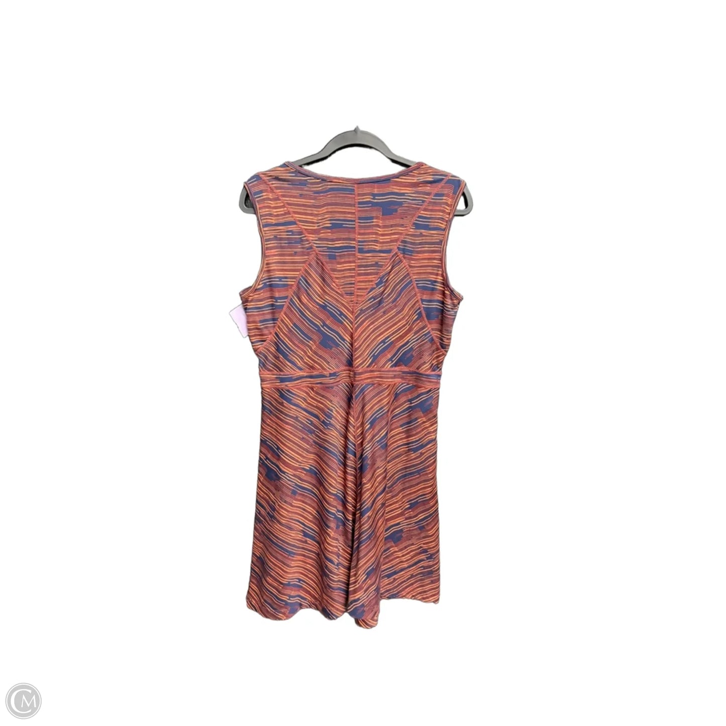 Athletic Dress By Title Nine In Blue & Orange, Size: L