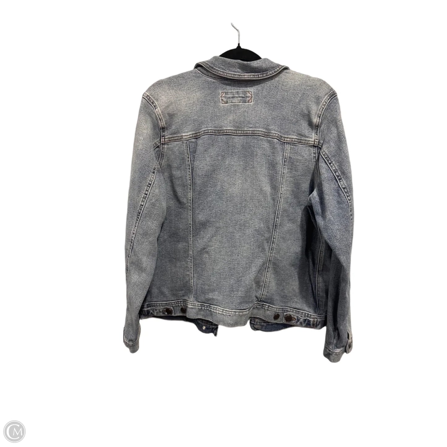 Jacket Denim By Maurices In Blue Denim, Size: M