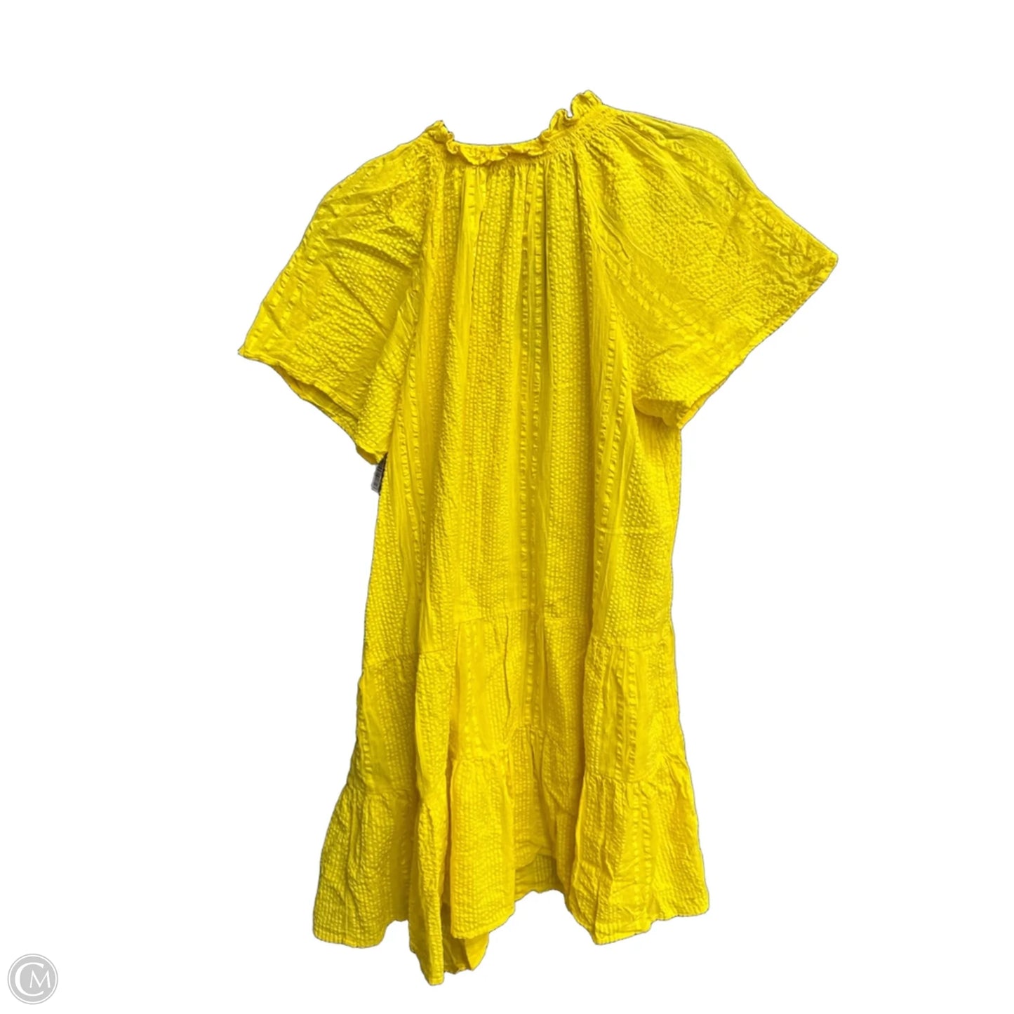 Dress Casual Short By J. Crew In Yellow, Size: S
