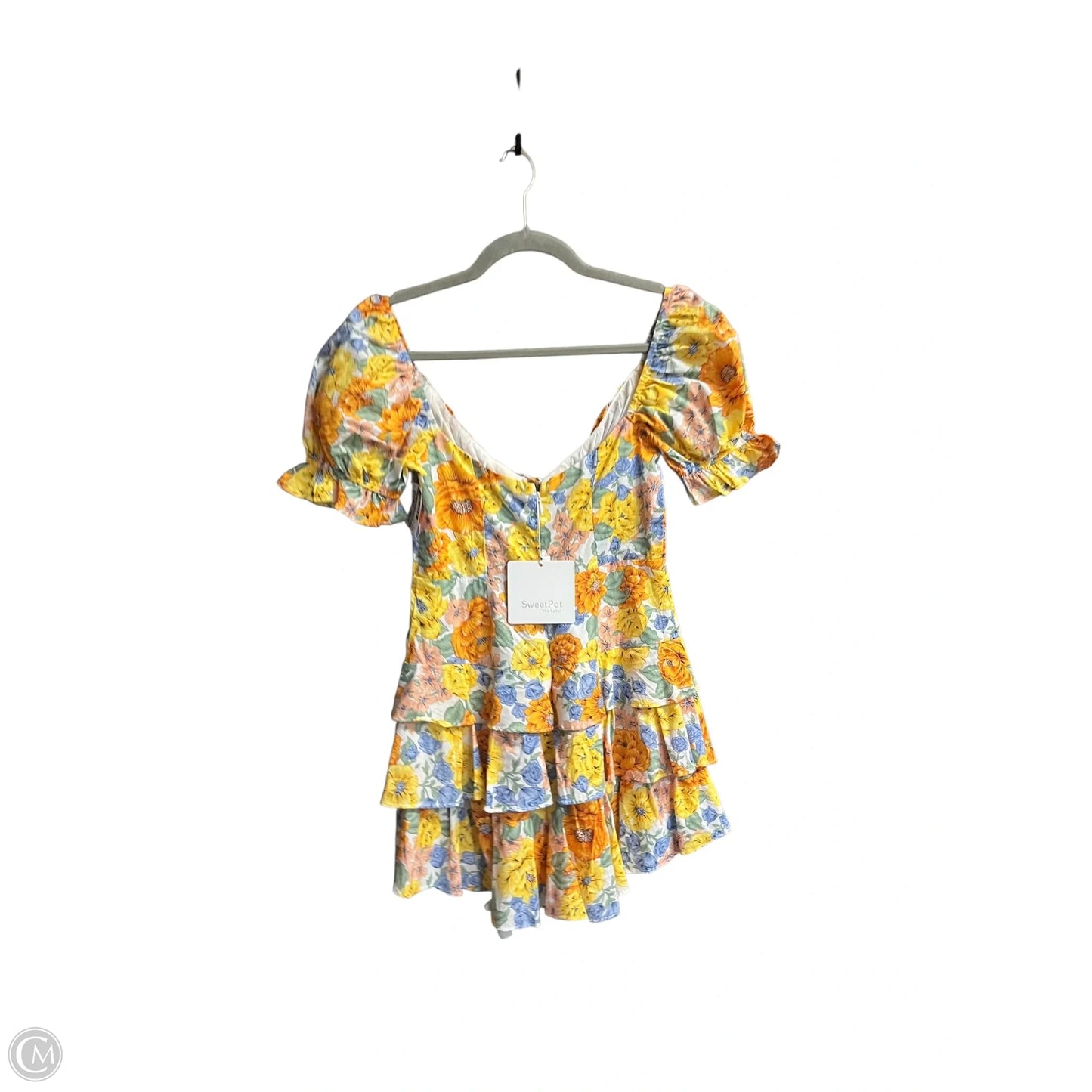 Dress Casual Short By Clothes Mentor In Floral Print, Size: S