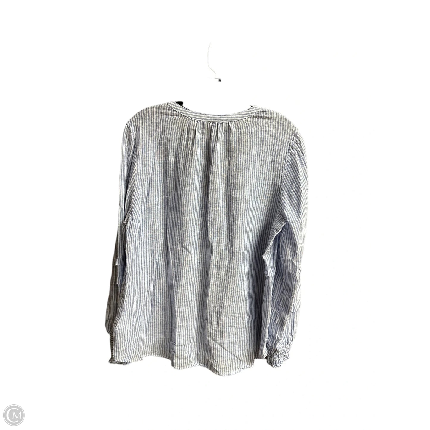 Top Long Sleeve By Rails In Striped Pattern, Size: S
