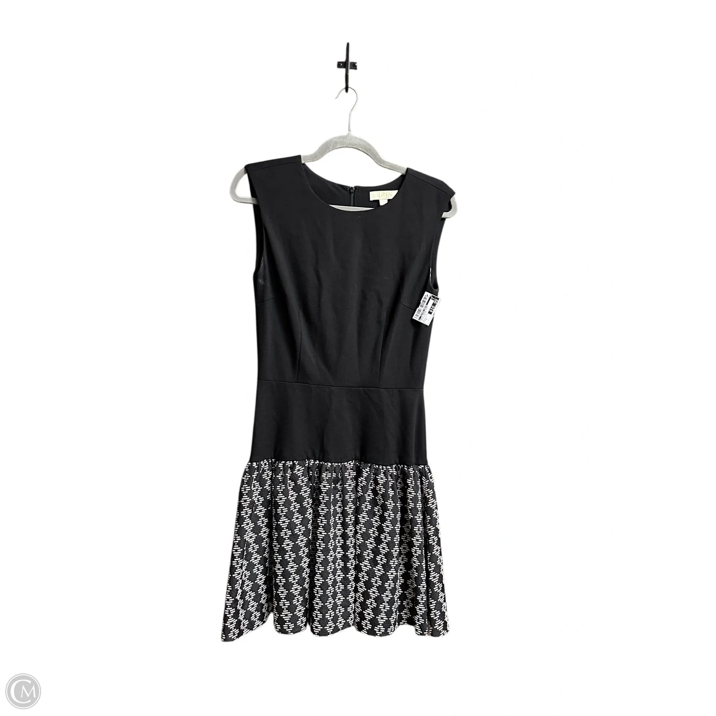 Dress Casual Midi By Clothes Mentor In Black & White, Size: S