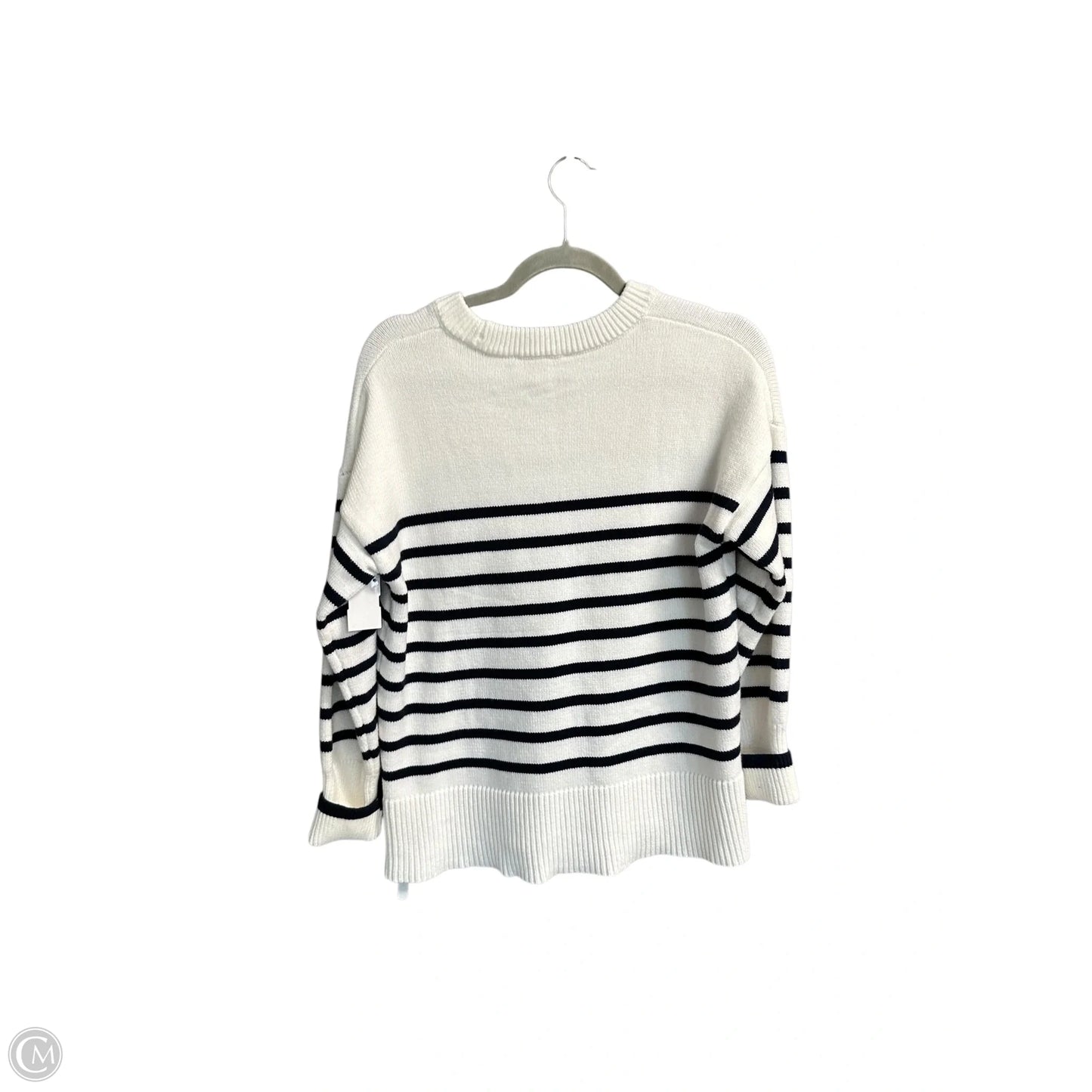 Sweater By Philosophy In Striped Pattern, Size: M