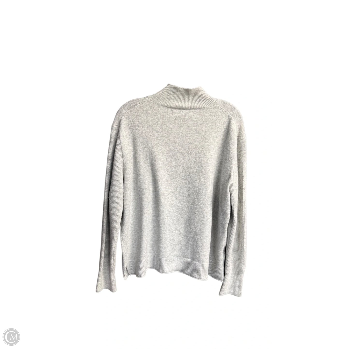 Sweater By Loft In Grey, Size: L