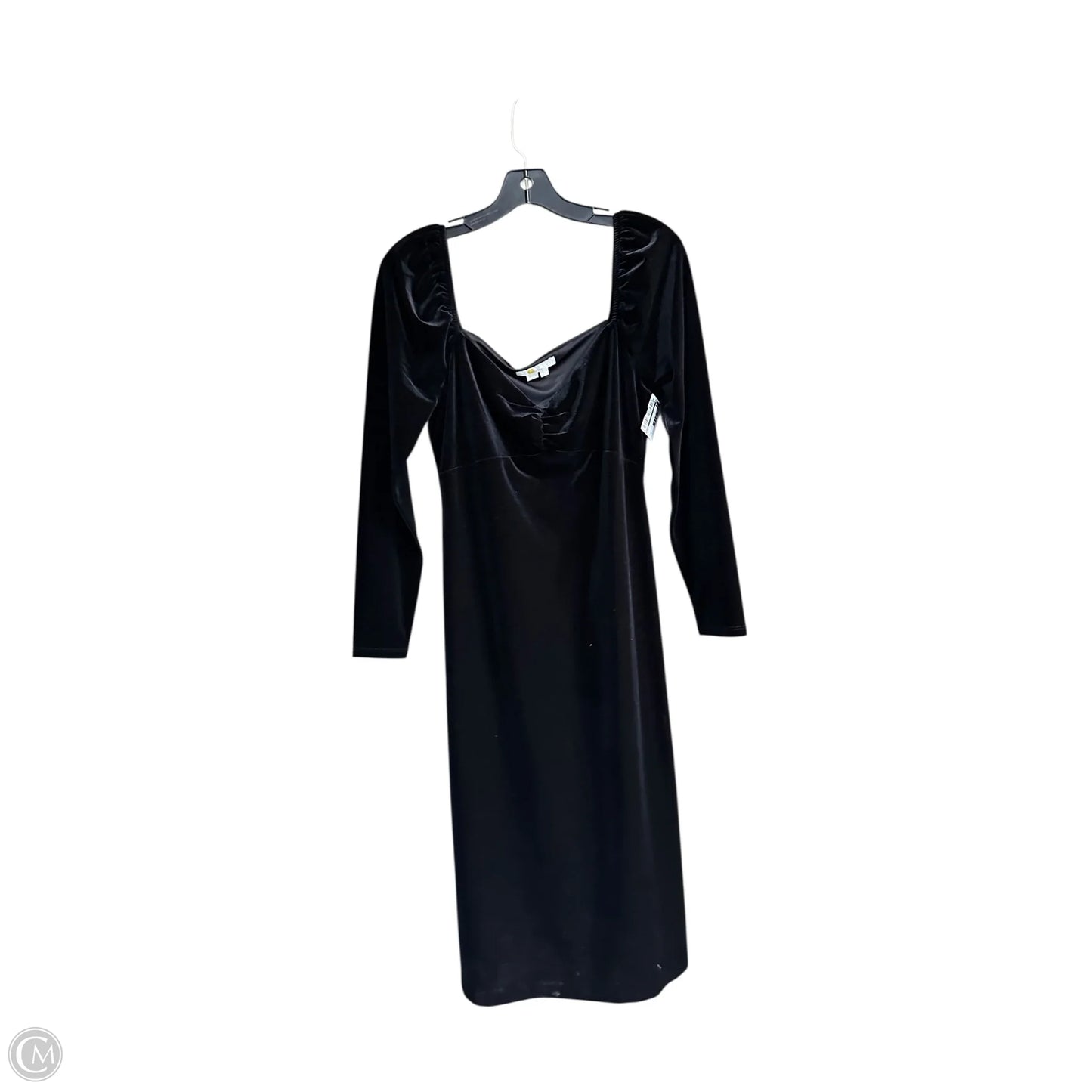 Dress Casual Midi By Boden In Black, Size: M