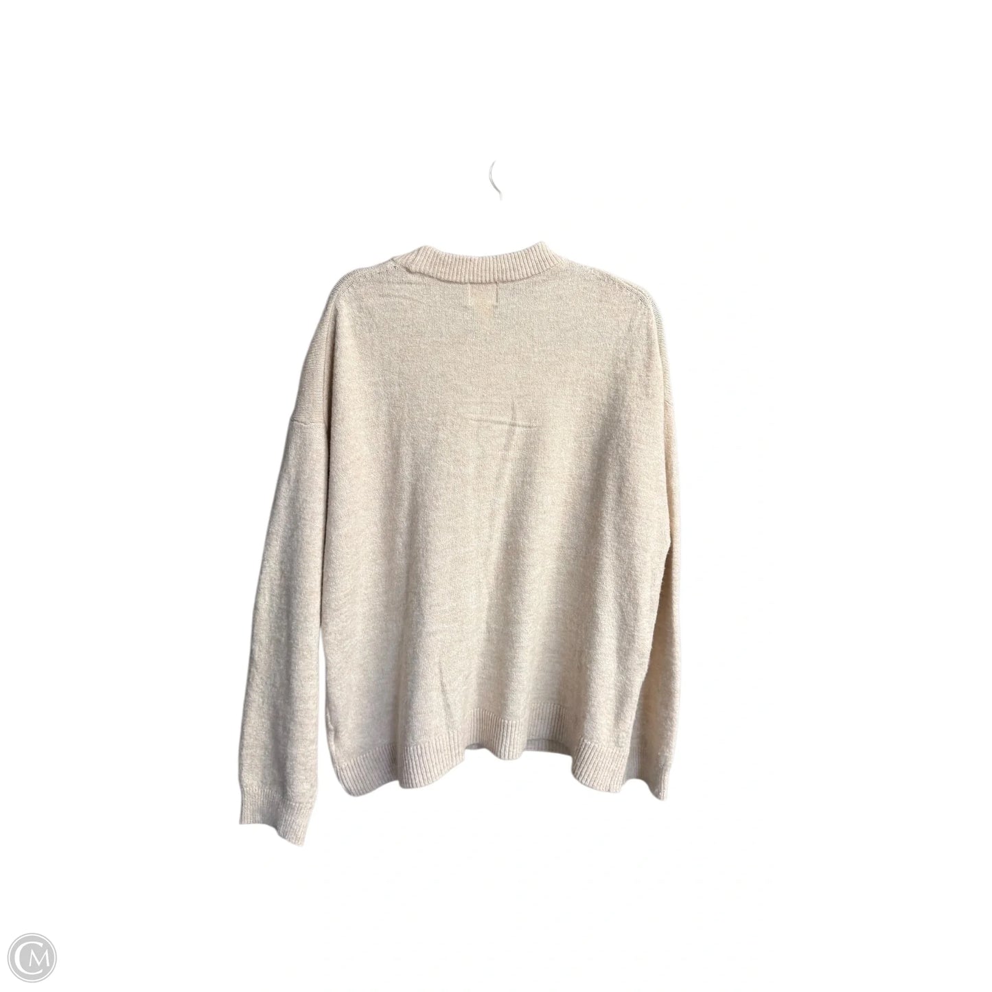 Sweater By H&m In Beige, Size: L
