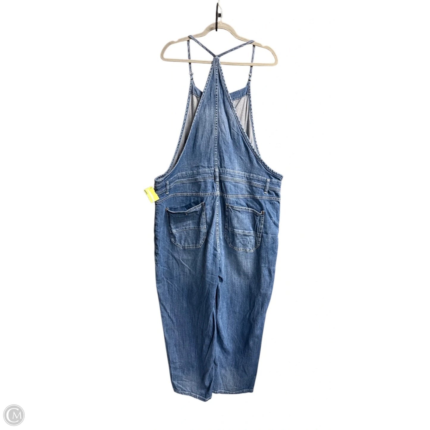 Overalls By Pilcro In Blue Denim, Size: Xl