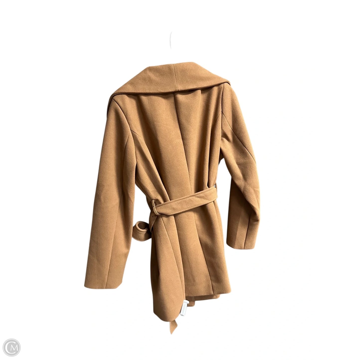 Coat Trench Coat By Tahari In Brown, Size: Xl