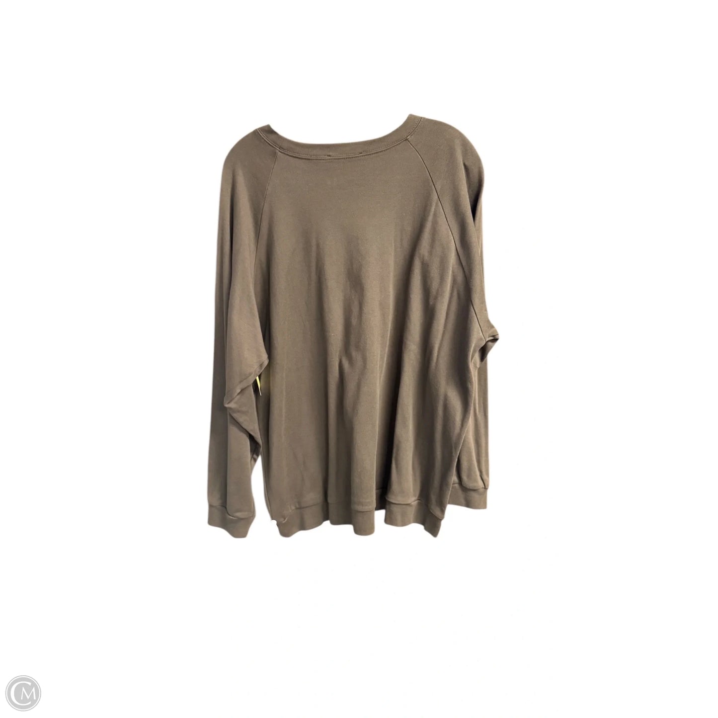 Sweatshirt Crewneck By Zenana In Green, Size: Xl