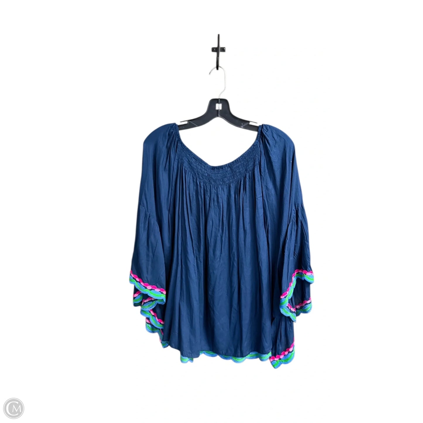 Top Long Sleeve By Clothes Mentor In Multi-colored, Size: S