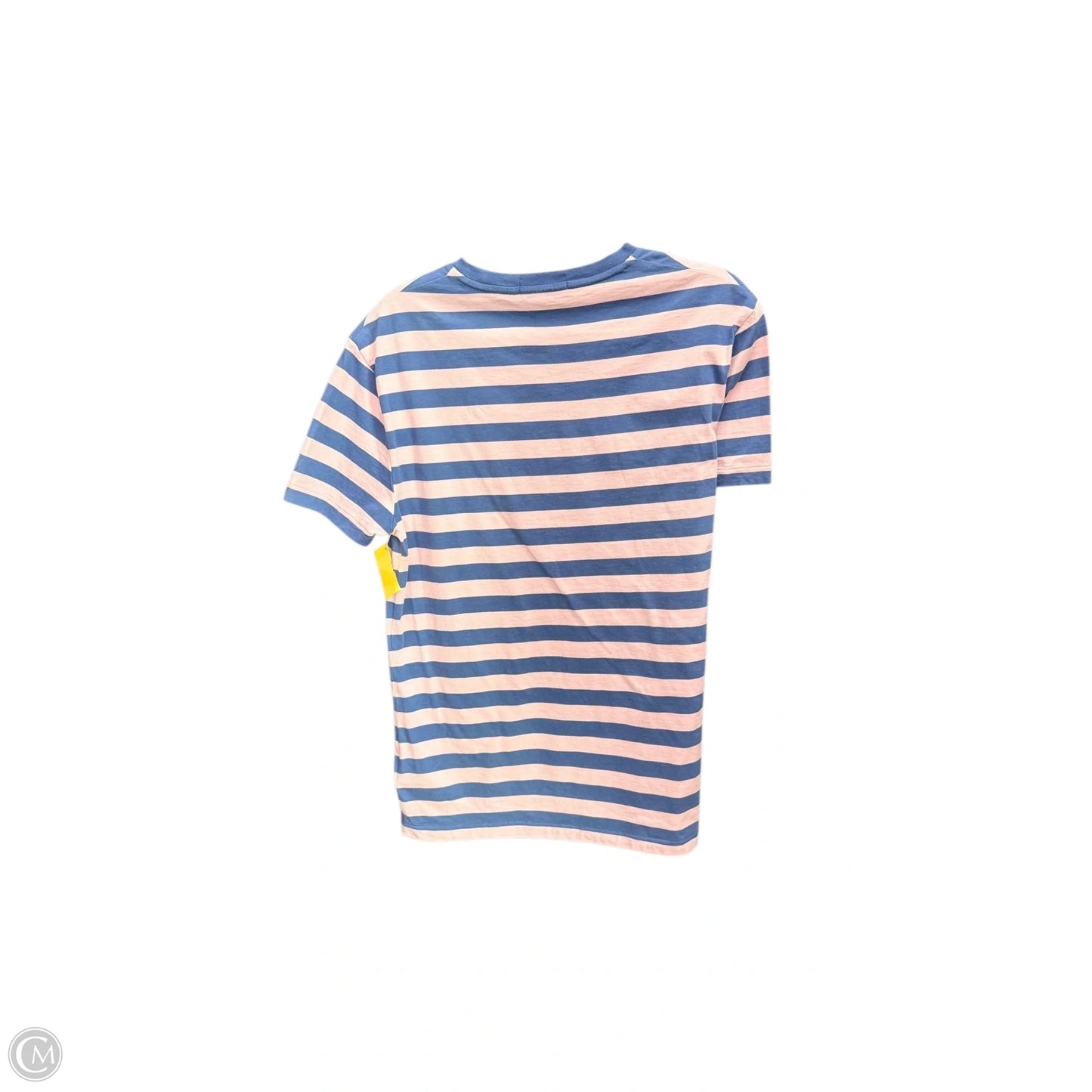 Top Short Sleeve By Polo Ralph Lauren In Striped Pattern, Size: S
