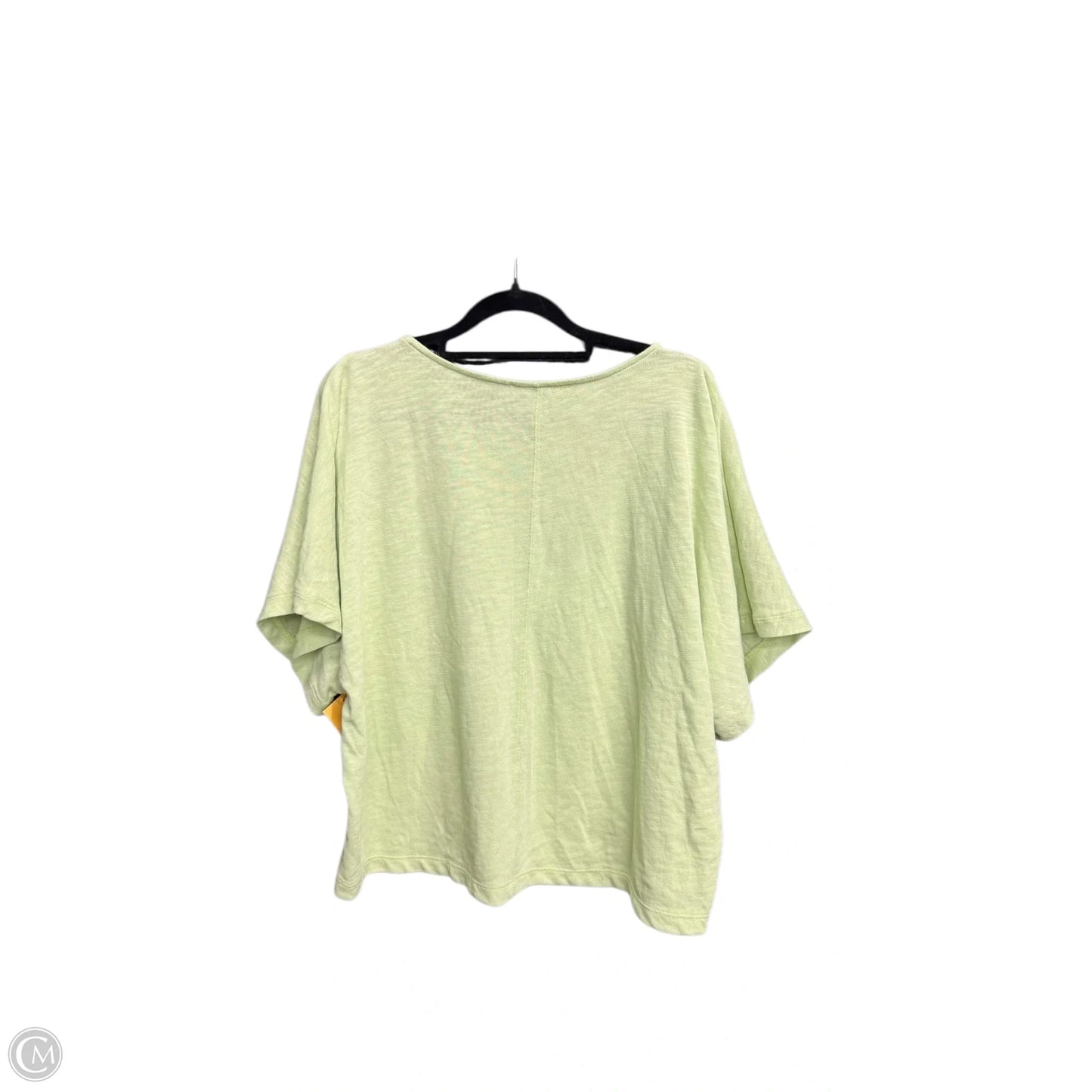 Top Short Sleeve By Loft In Green, Size: M