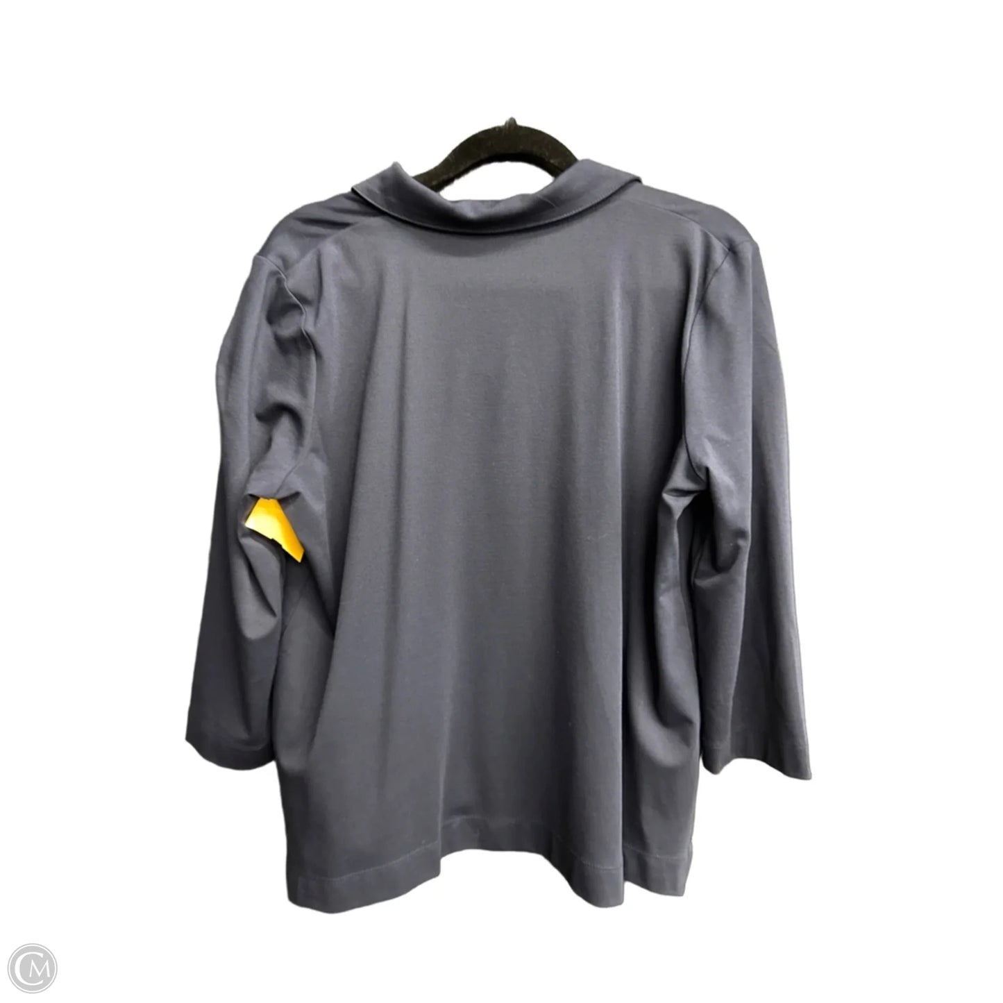 Top 3/4 Sleeve By Chicos In Navy, Size: S