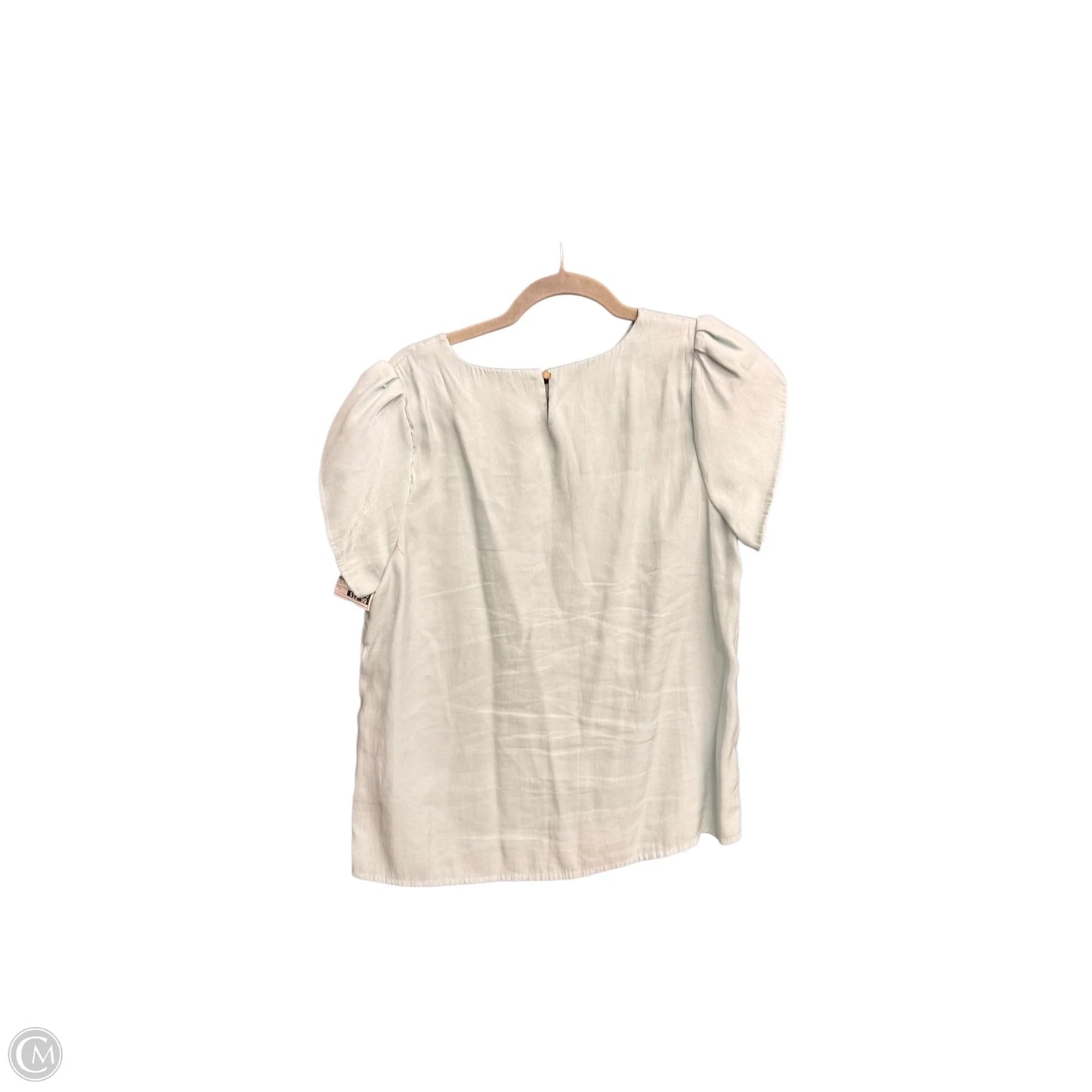 Top Short Sleeve By Molly Bracken In Blue, Size: L