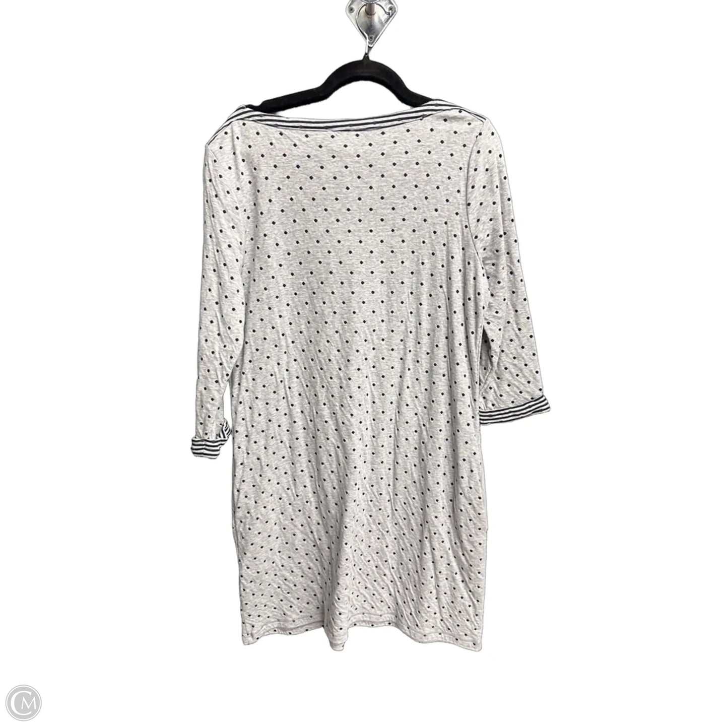 Dress Casual Midi By Talbots In Polkadot Pattern, Size: M
