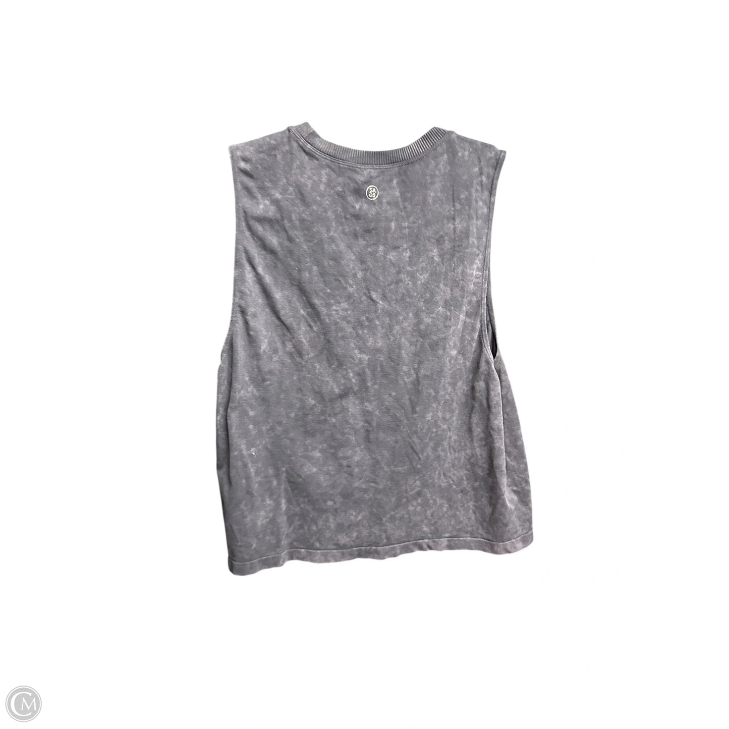 Athletic Tank Top By Sage In Grey, Size: S