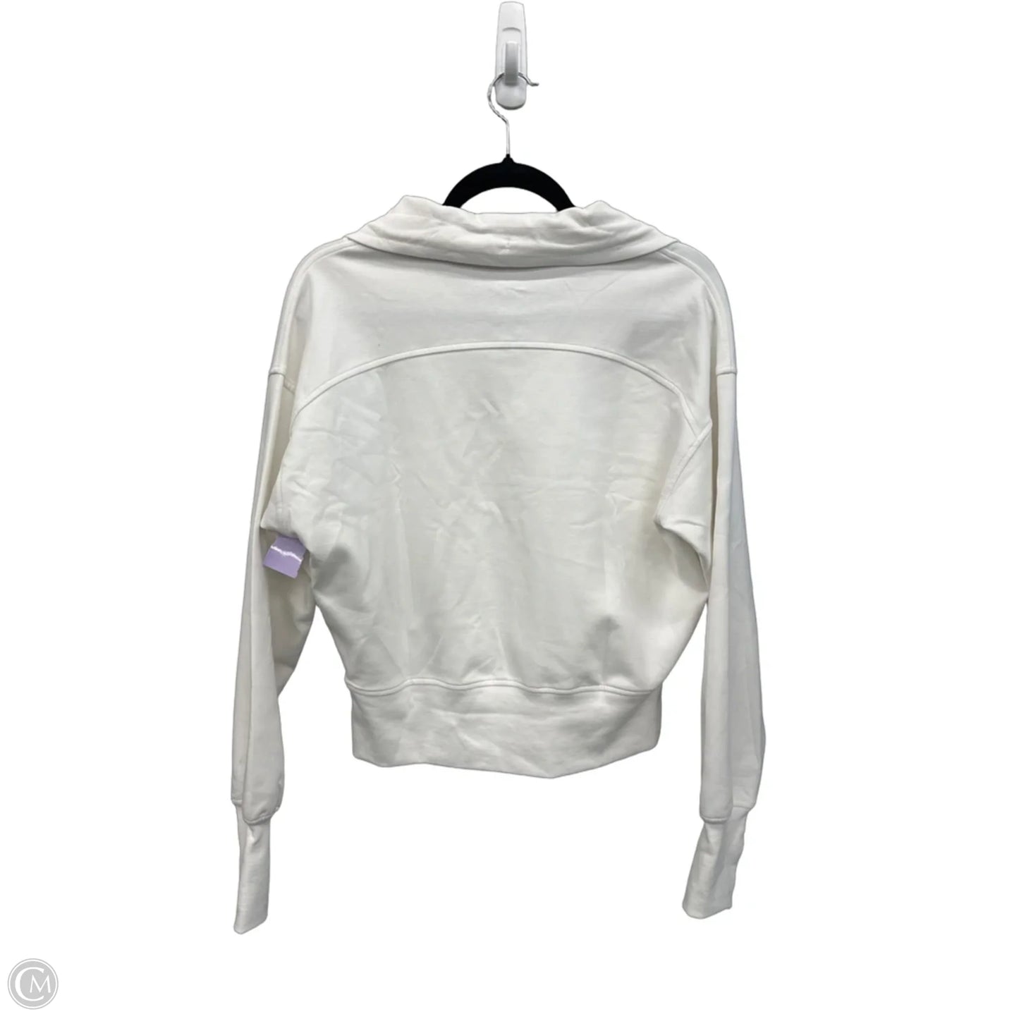 Athletic Jacket By Old Navy In White, Size: S