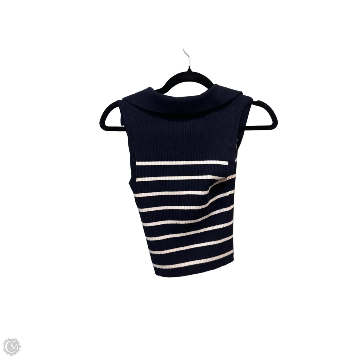 Top Sleeveless By Old Navy In Striped Pattern, Size: S