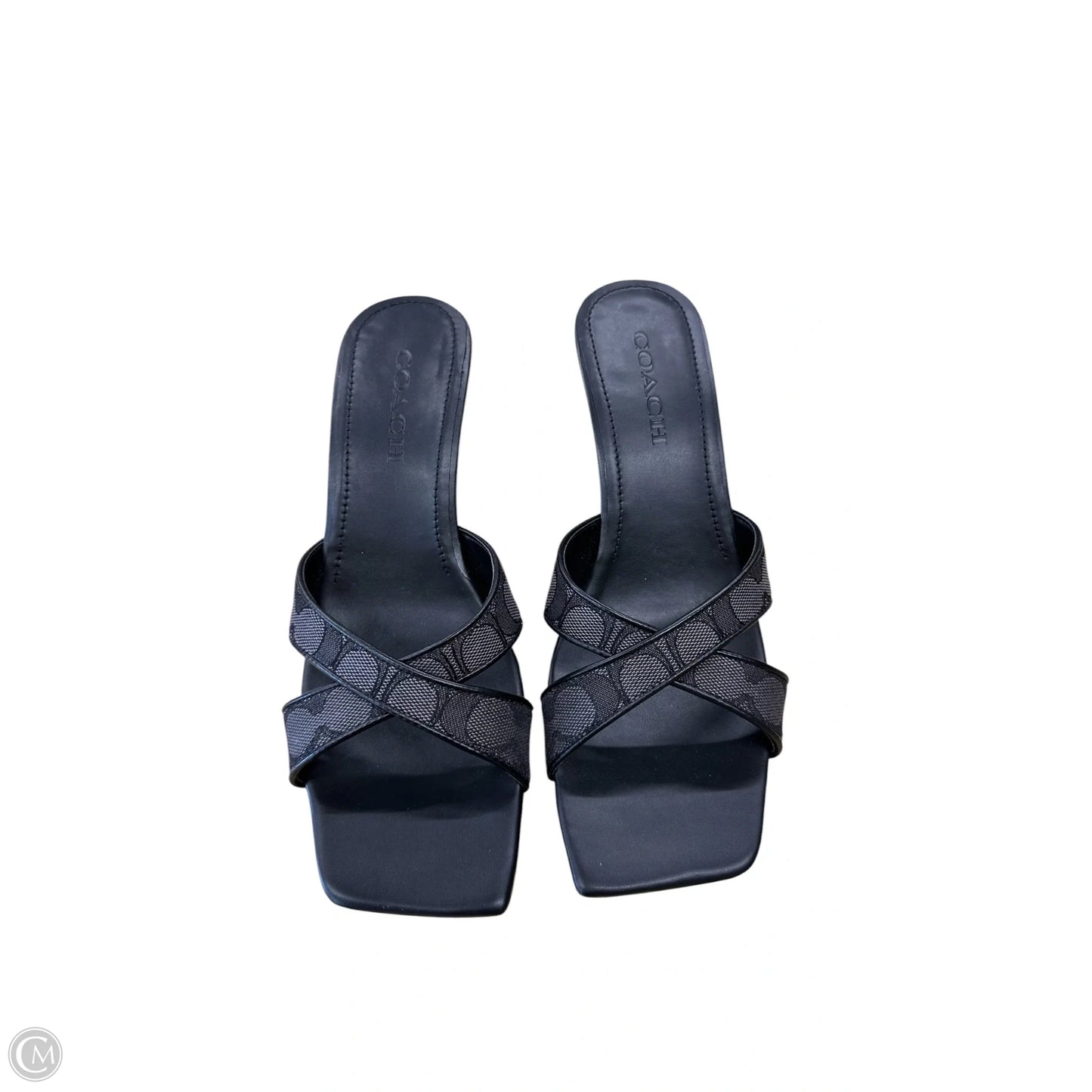 Shoes Designer By Coach In Black, Size: 9.5