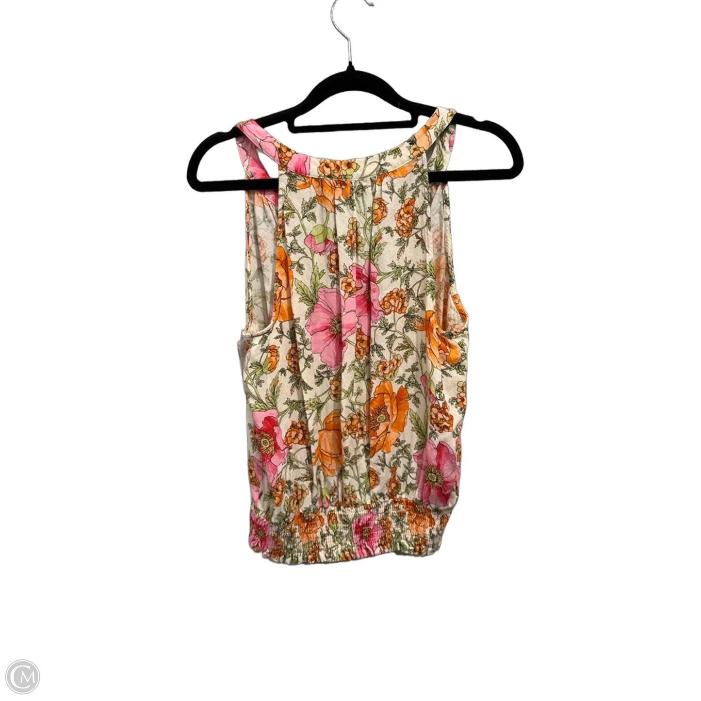 Top Sleeveless By Rose And Olive In Floral Print, Size: S