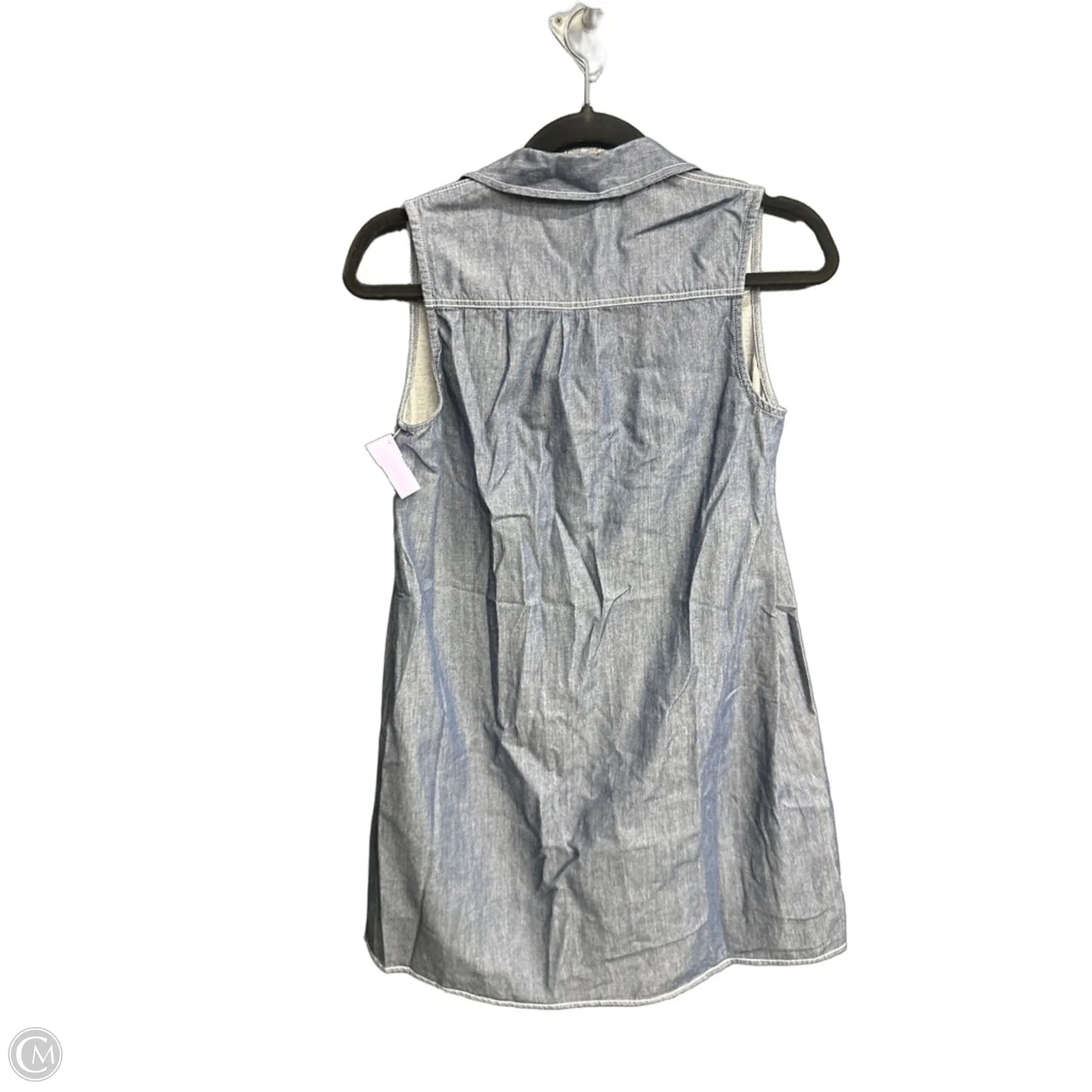 Dress Casual Short By Hope & Harlow In Blue Denim, Size: S