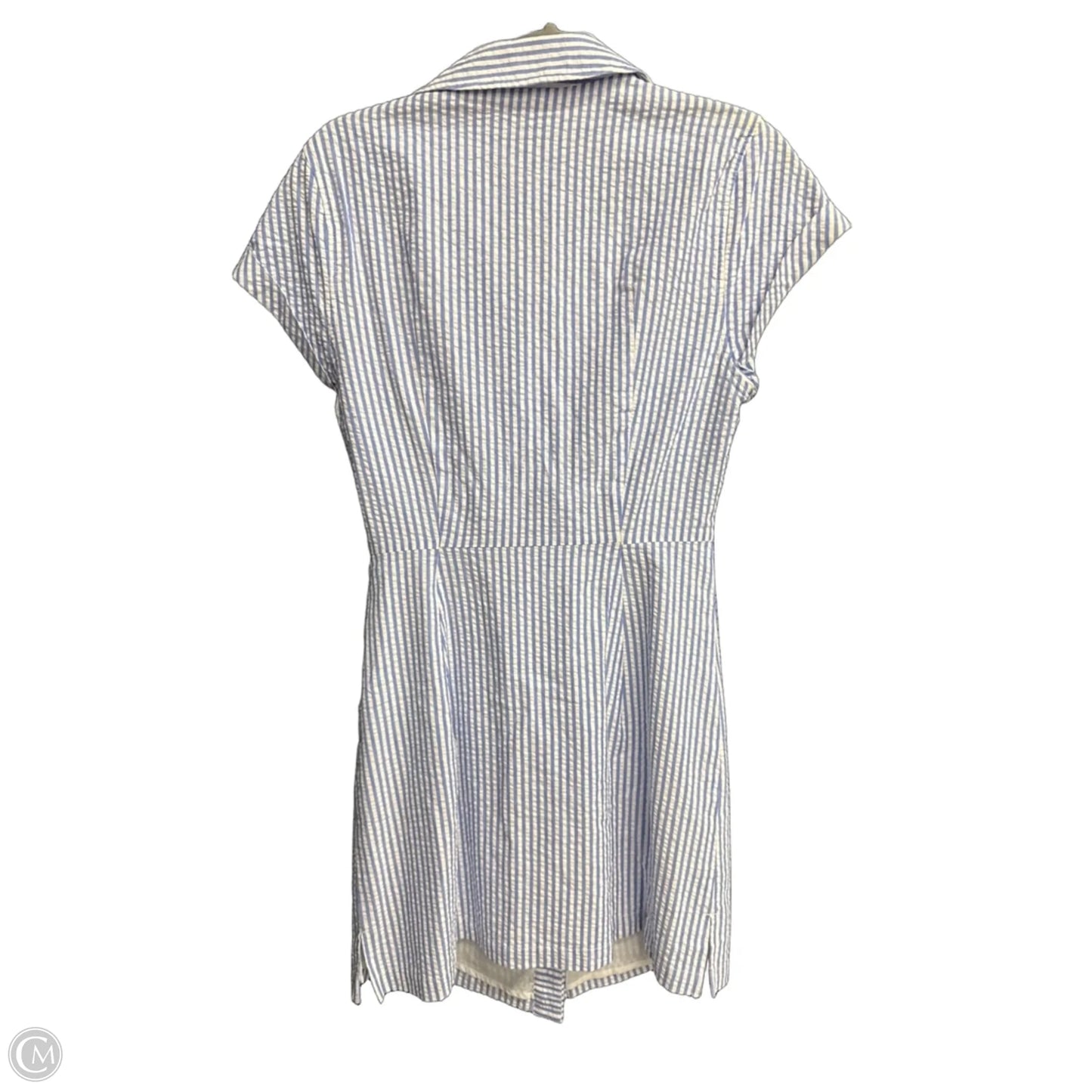 Dress Casual Short By Vineyard Vines In Striped Pattern, Size: M