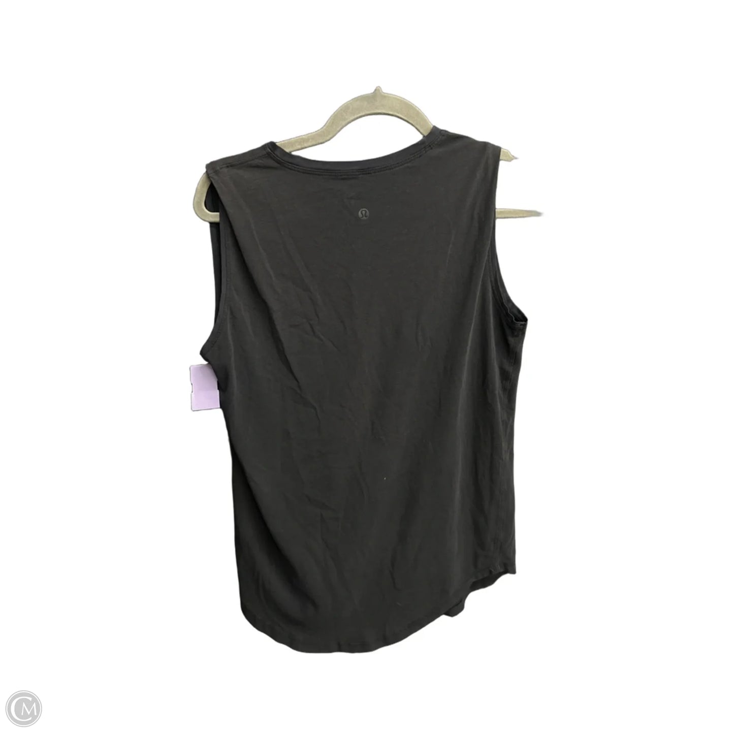 Athletic Tank Top By Lululemon In Black, Size: S