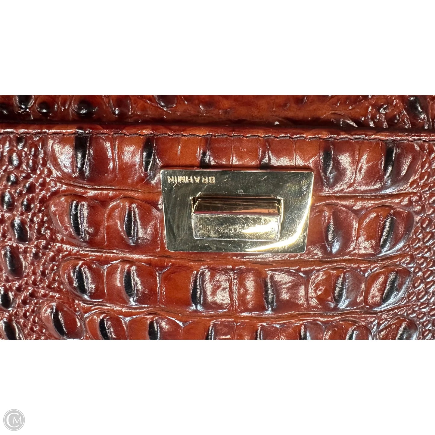 Wristlet Designer By Brahmin, Size: Large