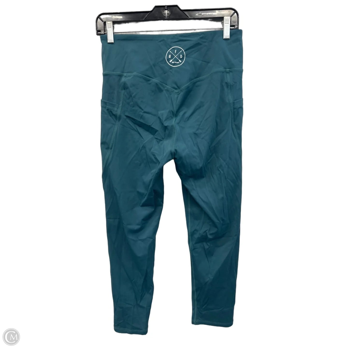 Athletic Leggings By Clothes Mentor In Teal, Size: Xl