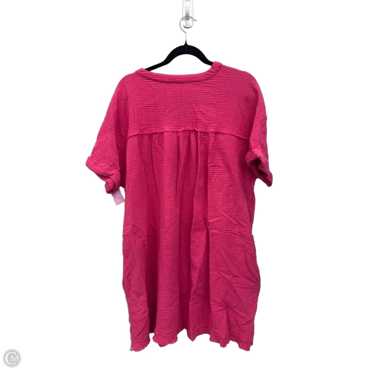 Dress Casual Short By Clothes Mentor In Pink, Size: Xl