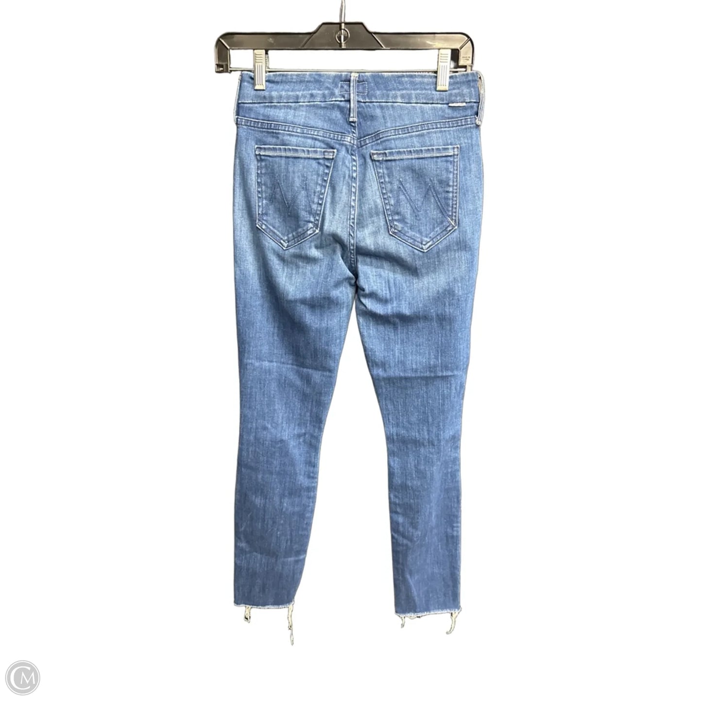 Jeans Skinny By Mother In Blue Denim, Size: 0