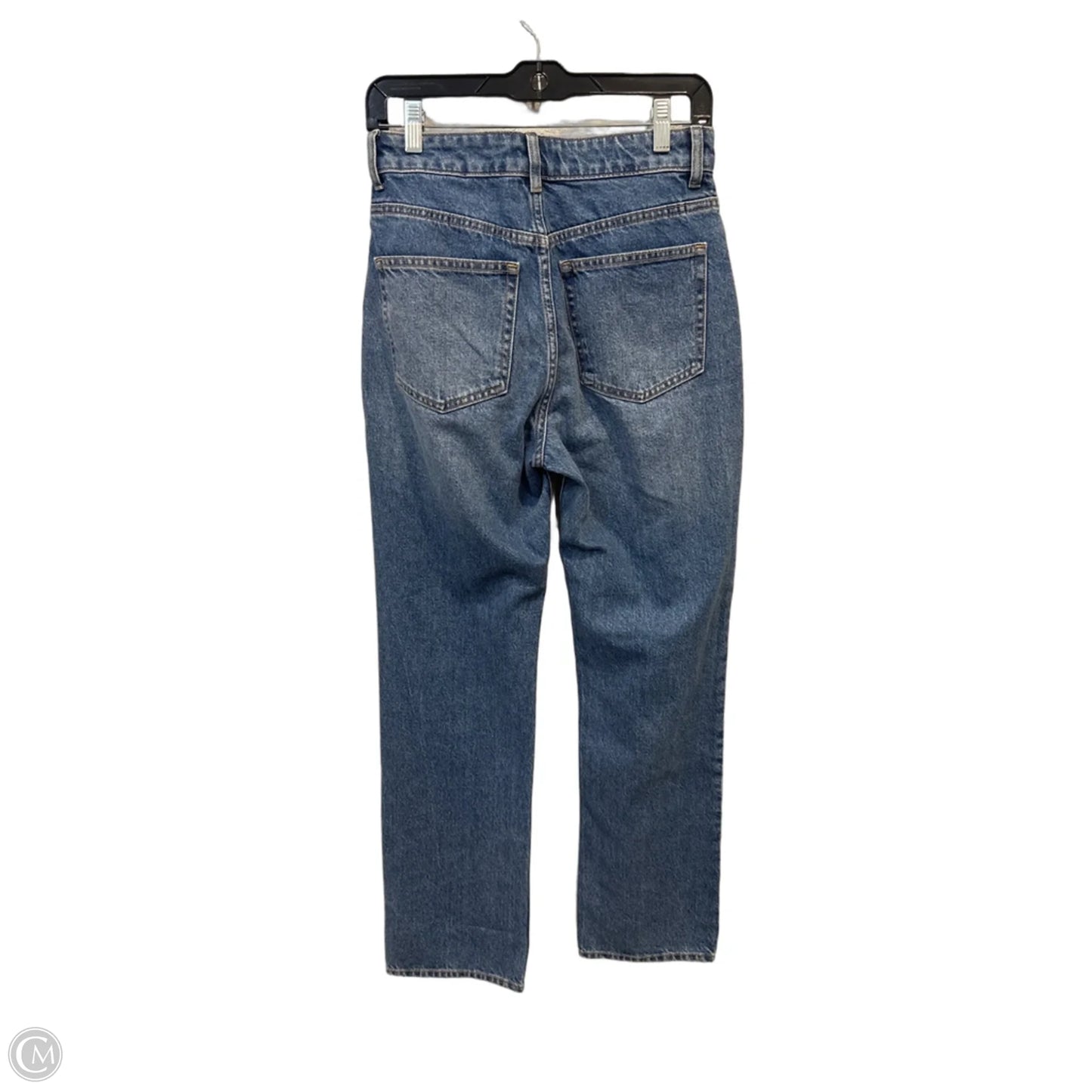 Jeans Wide Leg By H&m In Blue Denim, Size: 4