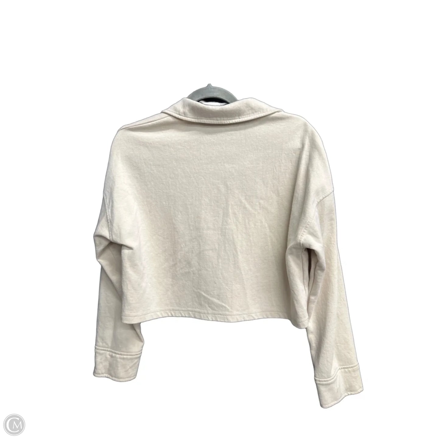 Top Long Sleeve By Mod Ref In Beige, Size: M