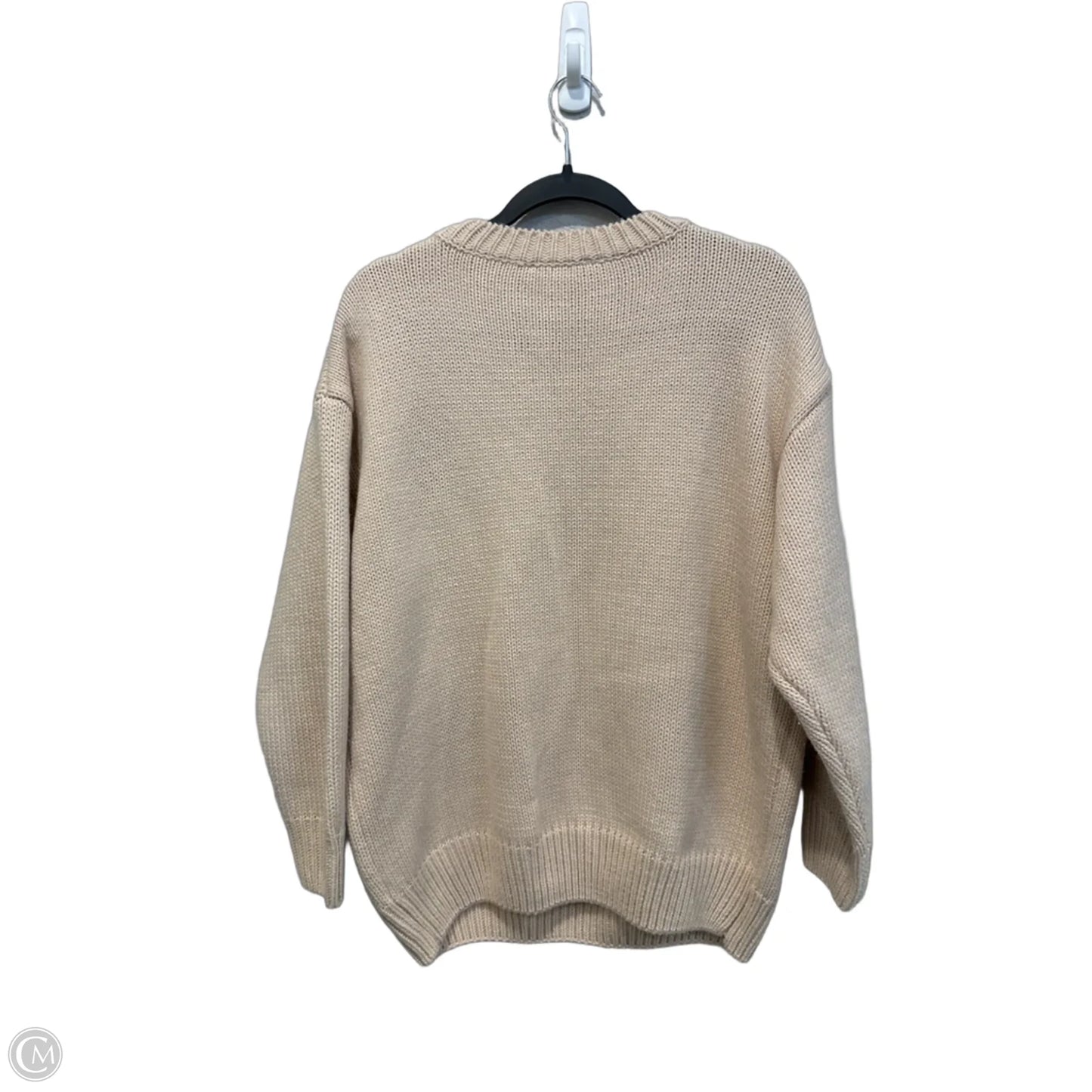 Sweater By Urban Daizy In Beige, Size: L