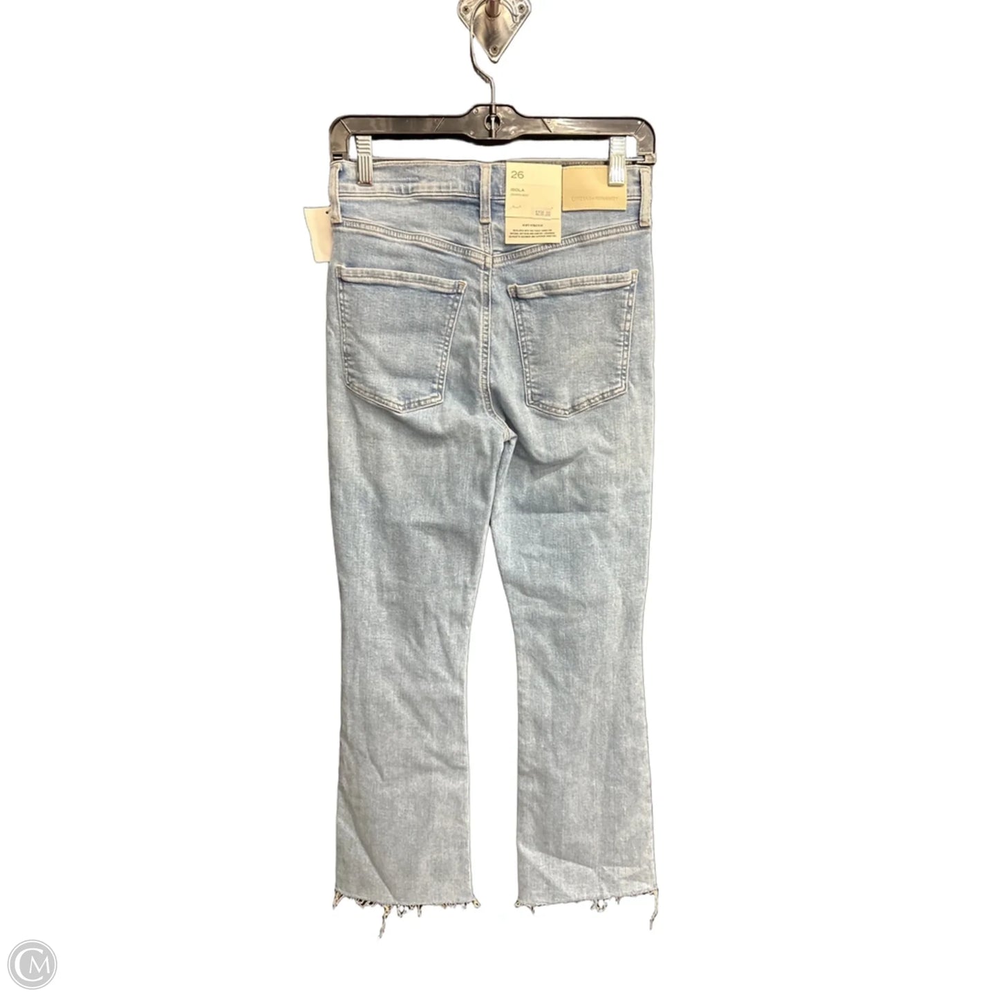 Jeans Straight By Clothes Mentor In Blue Denim, Size: 2